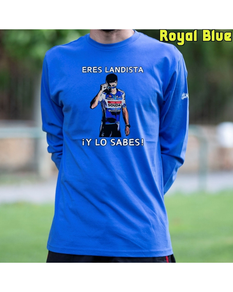 Eres Landista - Camiseta Hombre Manga Larga