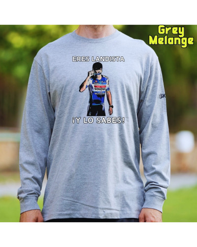 Eres Landista - Camiseta Hombre Manga Larga