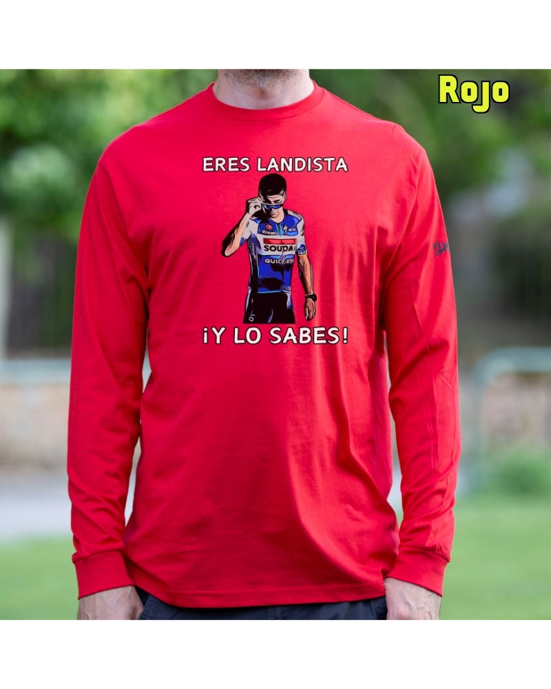 Camiseta Hombre Manga Larga - Larga Eres Landista