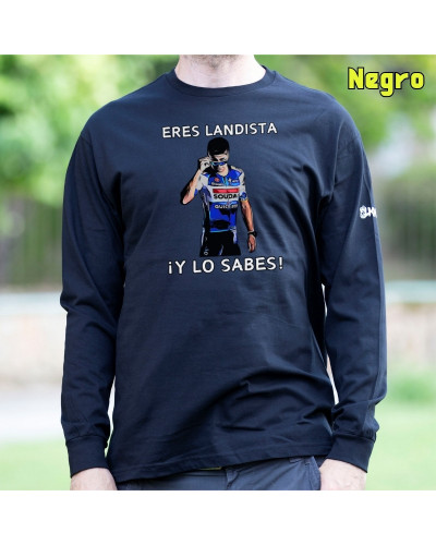 Eres Landista - Camiseta Hombre Manga Larga