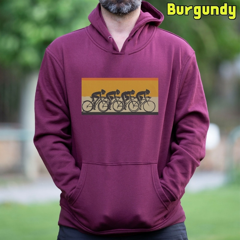 Pelotón Ciclista - Sudadera Hombre Con Capucha