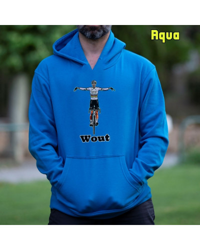 Sudadera hombre con capucha WOUT – La Kamiseta K Buskas