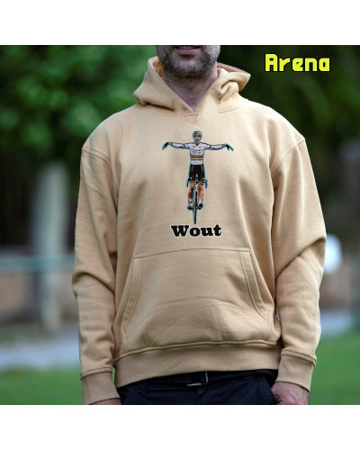 Sudadera hombre con capucha WOUT – La Kamiseta K Buskas