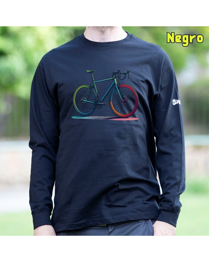 Camiseta Hombre Manga Larga - LA FLACA