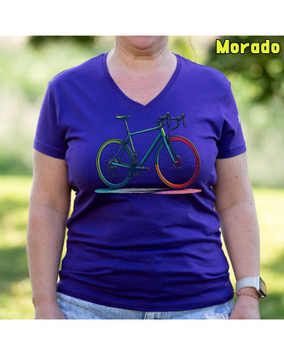 La Flaca - Camiseta Mujer Manga Corta