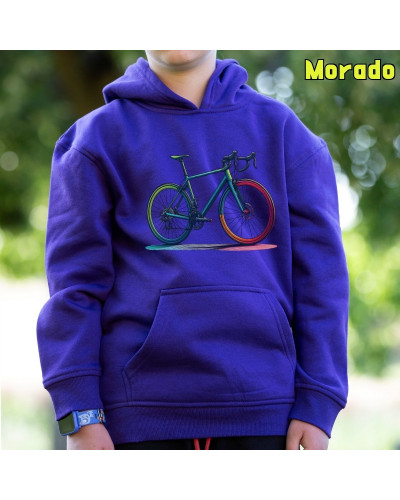 Sudadera niño con capucha LA FLACA  La Kamiseta K Buskas