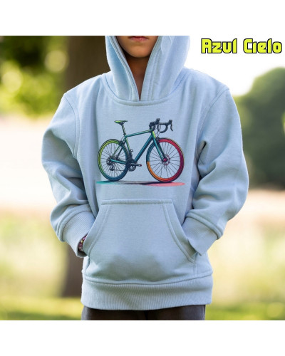 Sudadera niño con capucha LA FLACA  La Kamiseta K Buskas