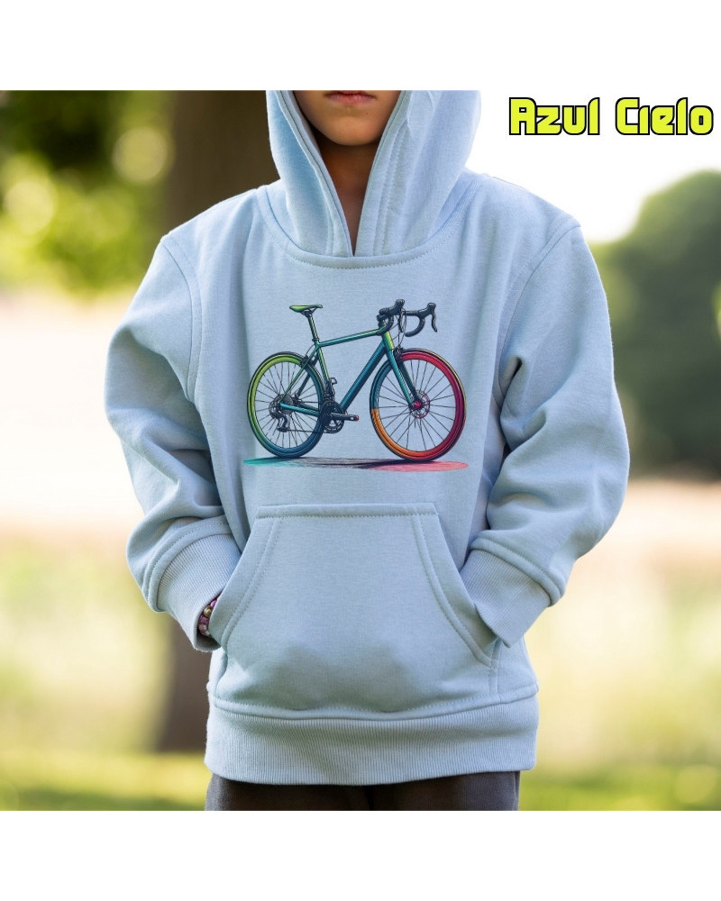Sudadera niño con capucha LA FLACA  La Kamiseta K Buskas