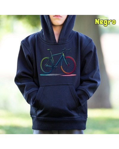 Sudadera niño con capucha LA FLACA  La Kamiseta K Buskas