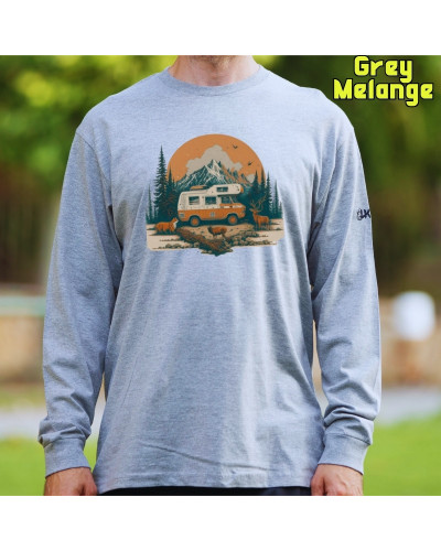 Camiseta Hombre Manga Larga - OLD CAMPER