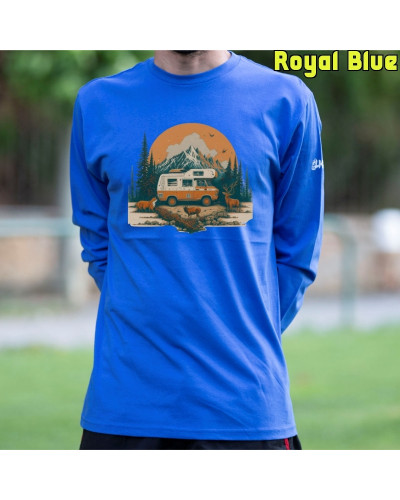 Camiseta Hombre Manga Larga - OLD CAMPER
