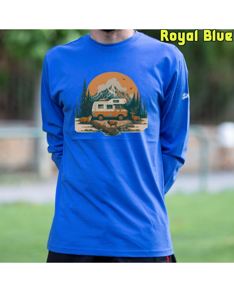 Camiseta Hombre Manga Larga - OLD CAMPER