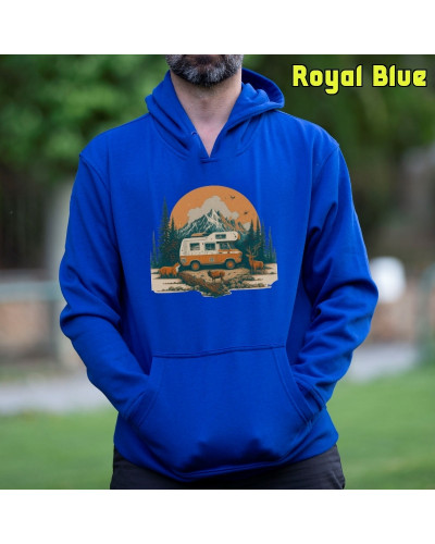 Sudadera hombre con capucha OLD CAMPER  La Kamiseta K Buskas