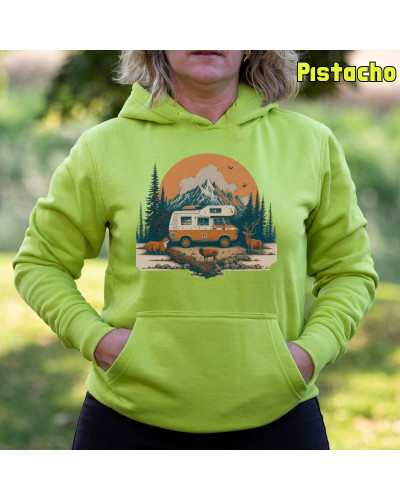 Sudadera Capucha Mujer - Sudadera mujer con capucha OLD CAMPER Â– La Kamiseta K Buskas