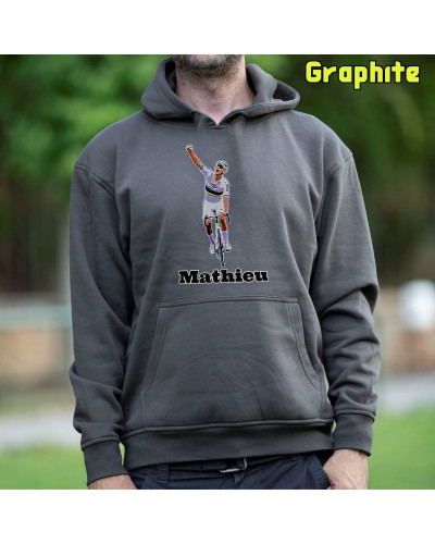 Mathieu - Sudadera hombre con capucha