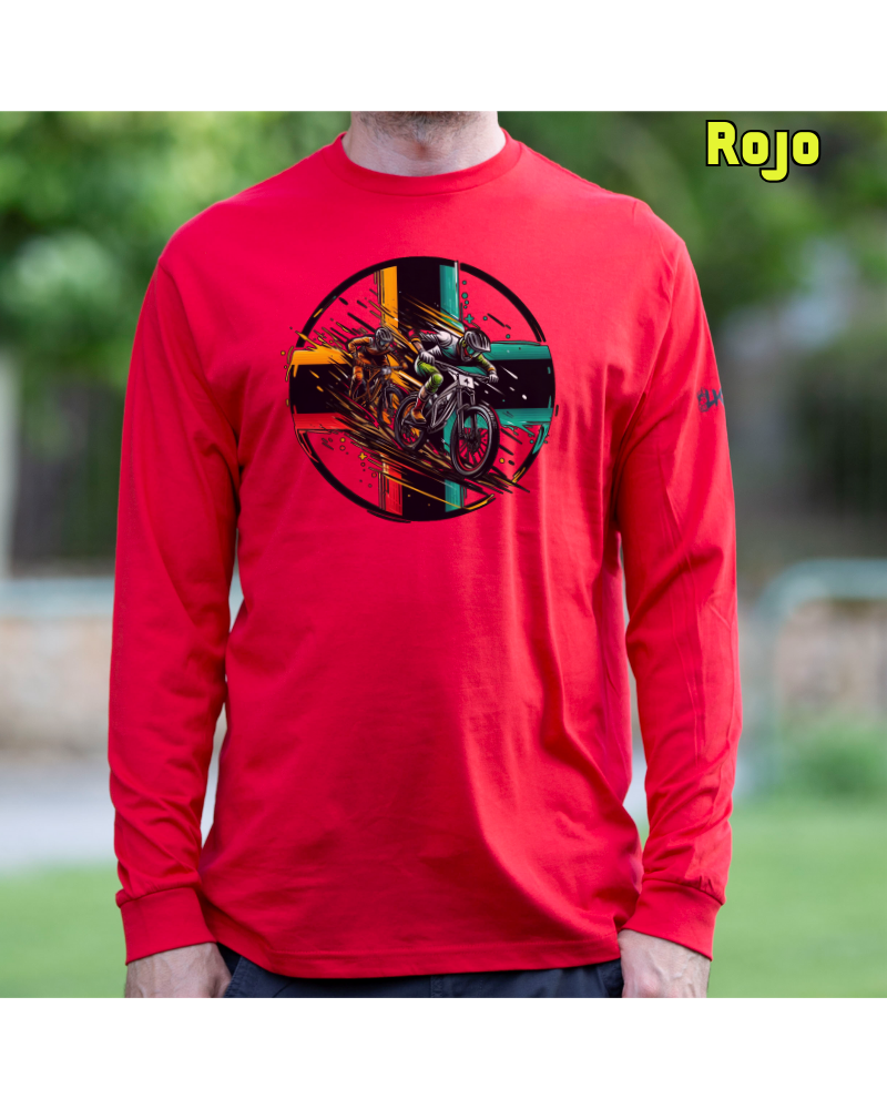 Camiseta Hombre Manga Larga - DOWNHILL