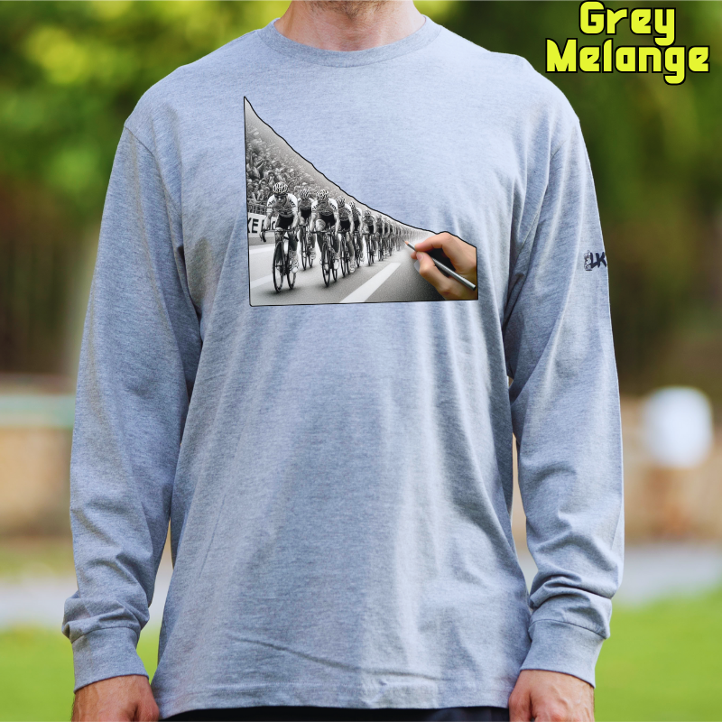 Dibujando Una Pasión - Camiseta Hombre Manga Larga