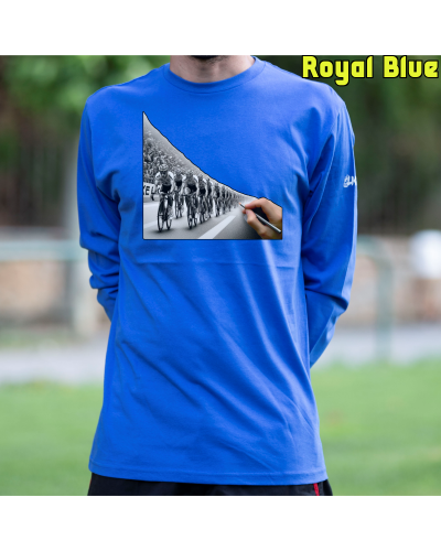 Camiseta Hombre Manga Larga - DIBUJANDO UNA PASION