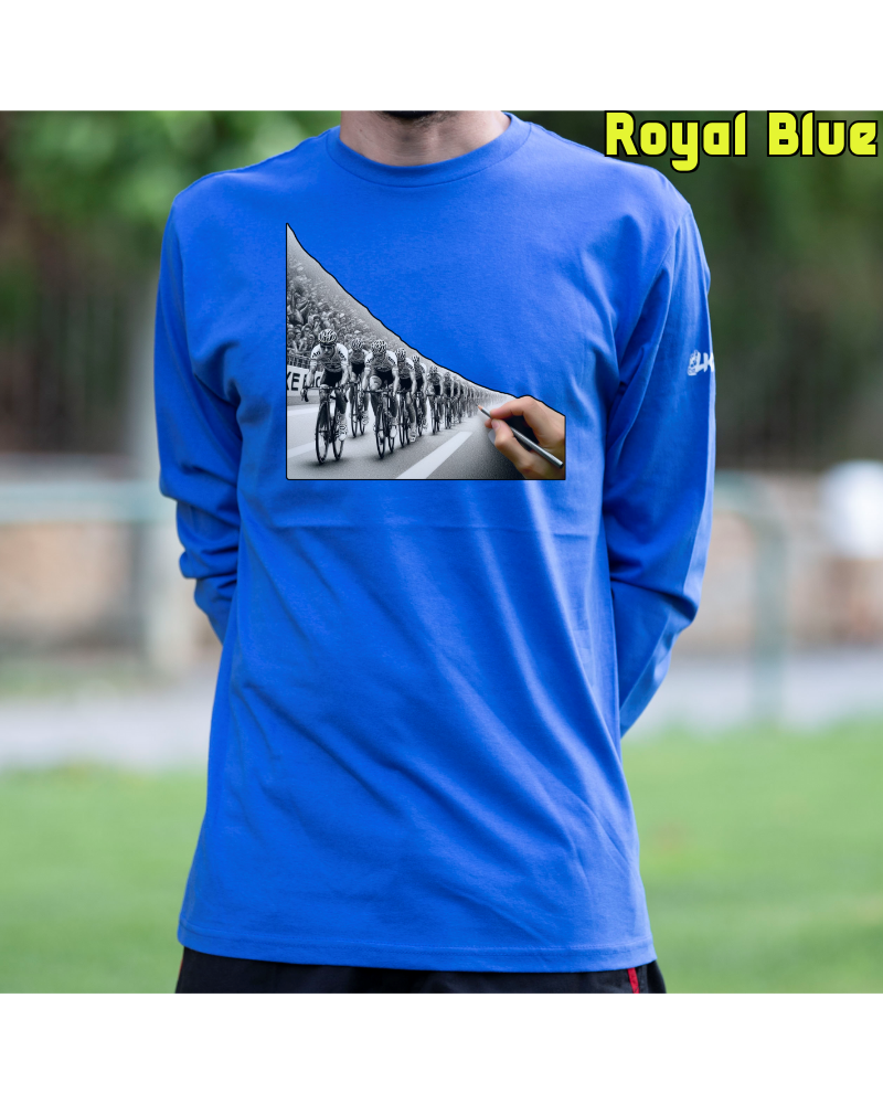 Camiseta Hombre Manga Larga - Dibujando Una Pasión