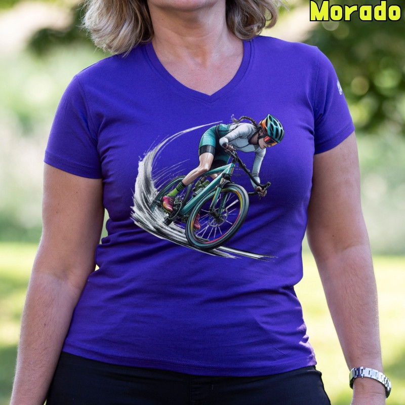 Cyclist Women - Camiseta Mujer Manga Corta