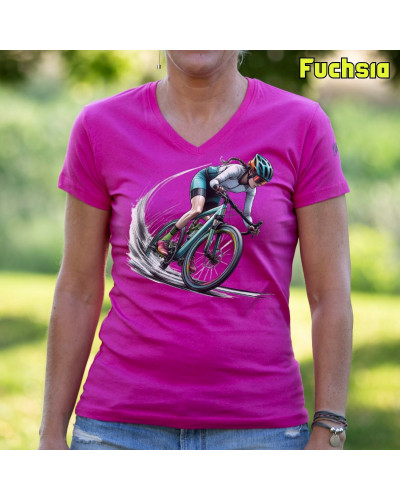 Camiseta Mujer CYCLIST WOMEN - manga corta