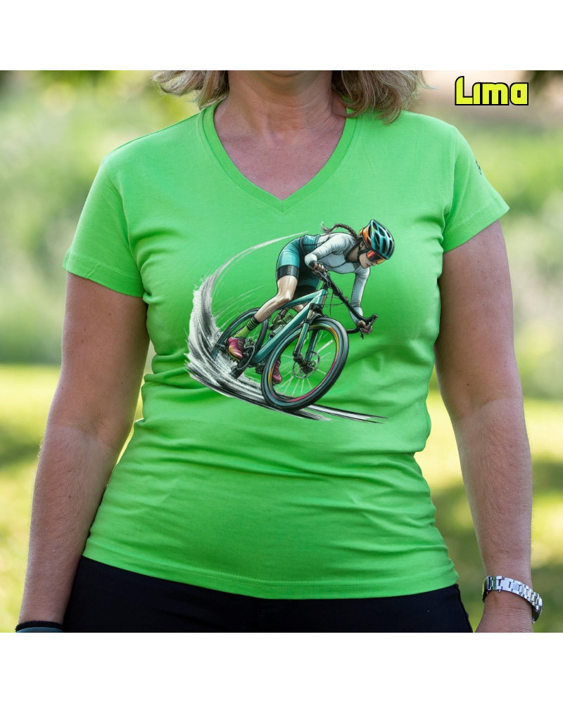 Camiseta Mujer Manga Corta - Cyclist Women