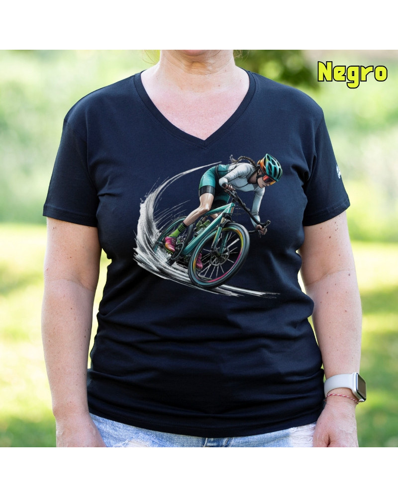Camiseta Mujer Manga Corta - Cyclist Women