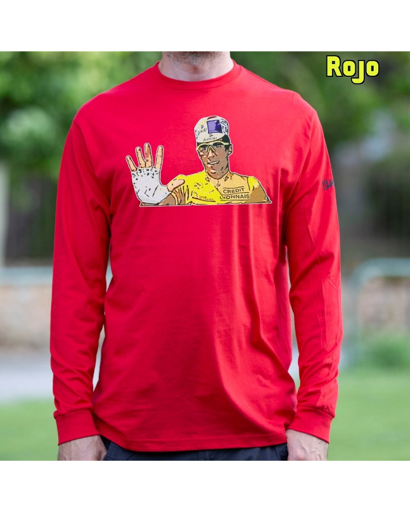 Camiseta Hombre Manga Larga - 5 Tours