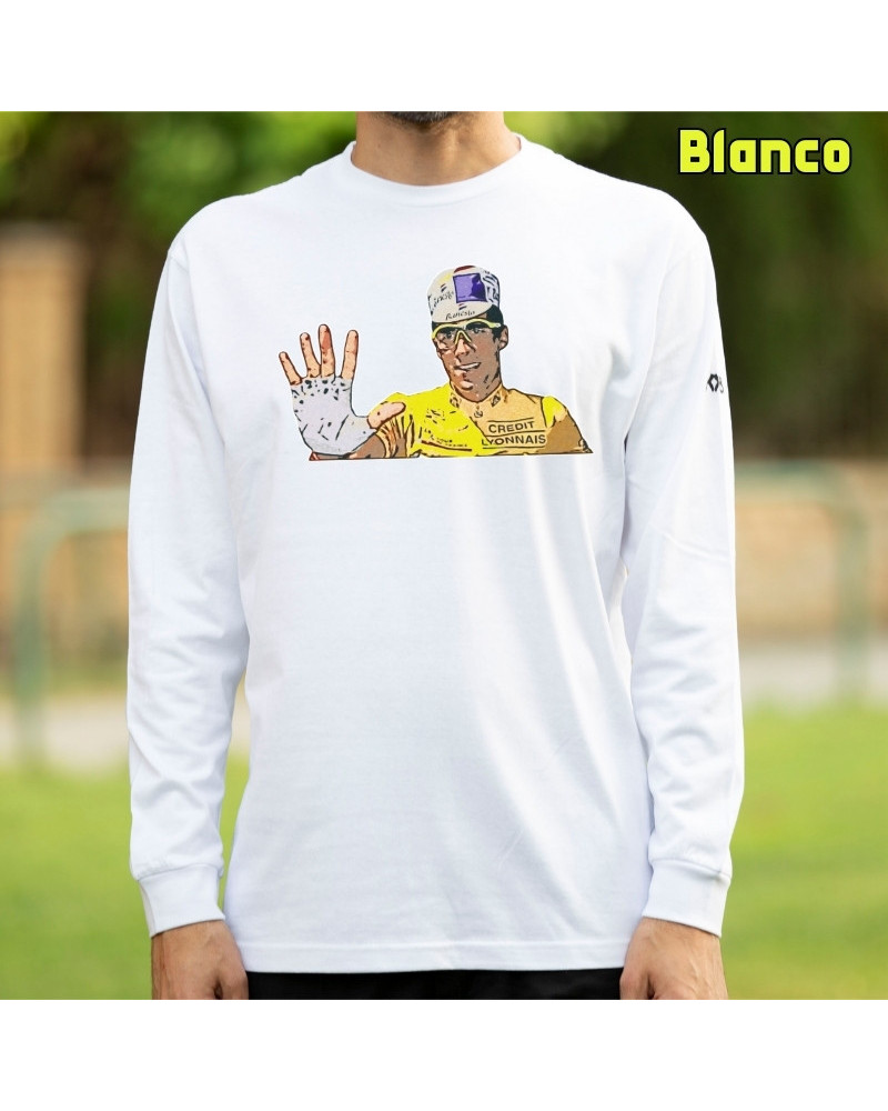 Camiseta Hombre Manga Larga - 5 Tours