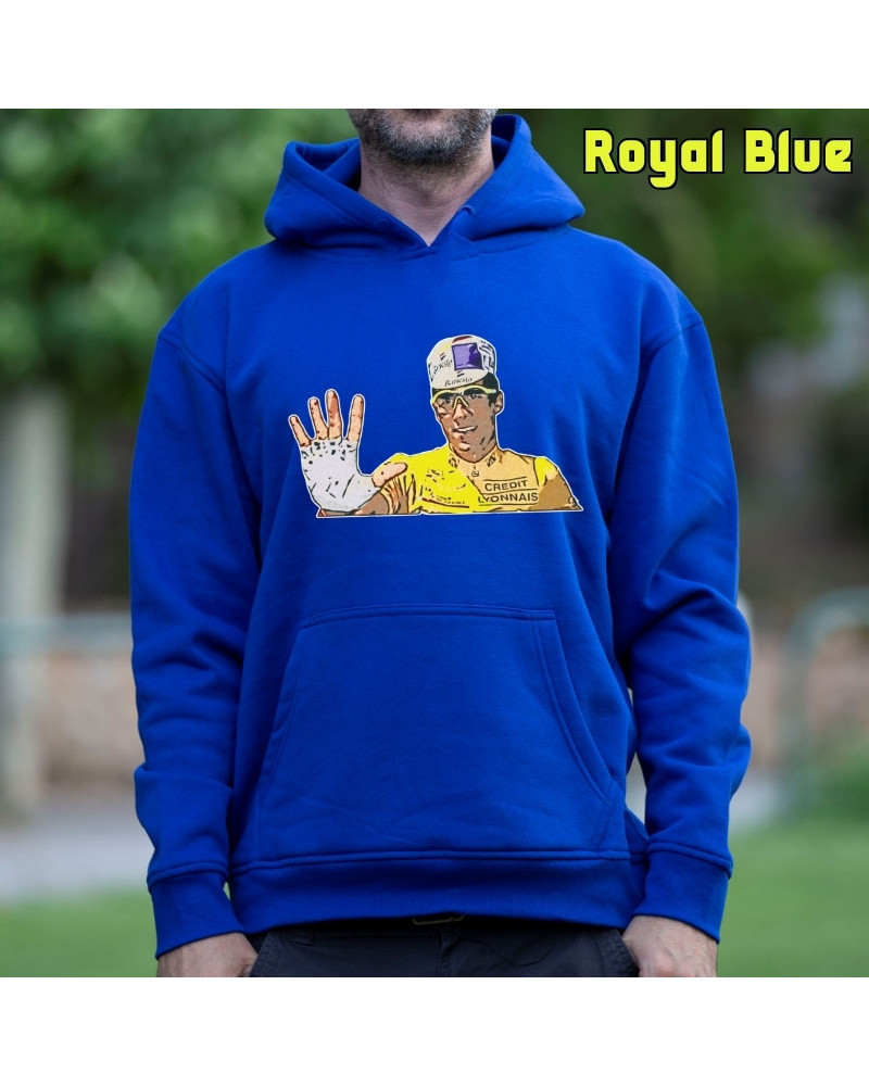 Sudadera hombre con capucha 5 Tours – La Kamiseta K Buskas