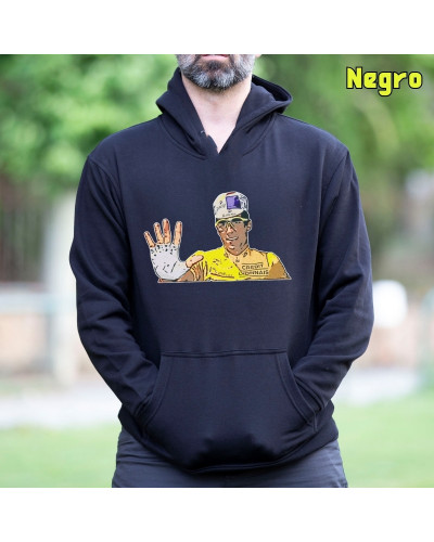 Sudadera hombre con capucha 5 Tours – La Kamiseta K Buskas