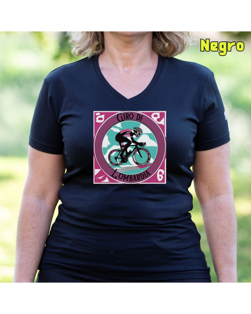 Giro Di Lombardia - Camiseta Mujer Manga Corta