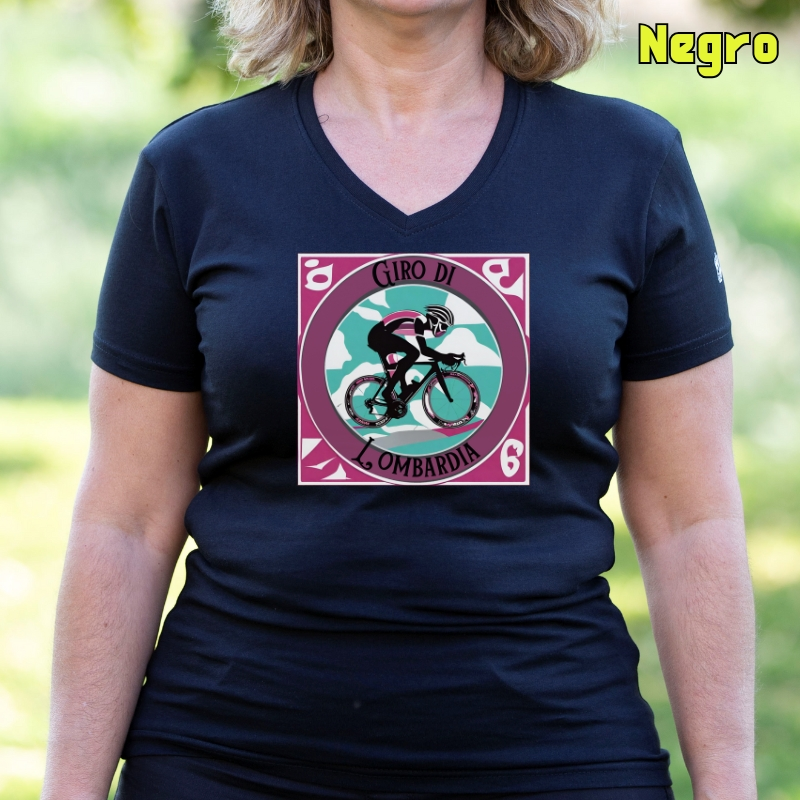 Giro Di Lombardia - Camiseta Mujer Manga Corta