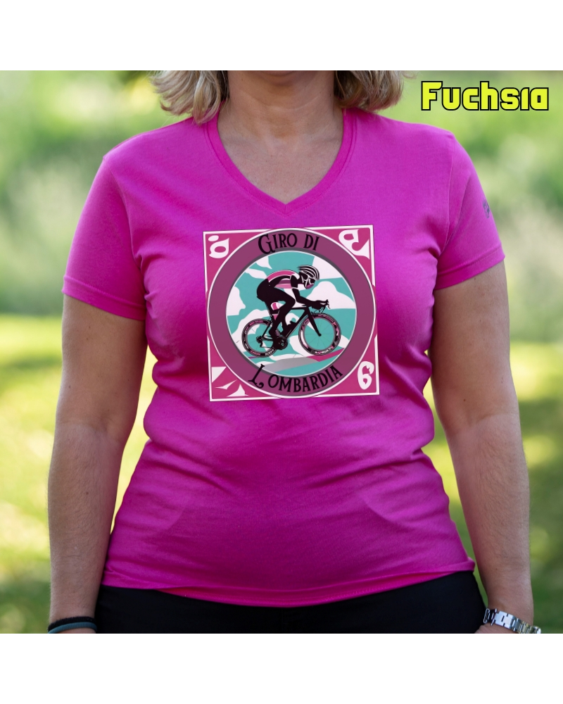 Camiseta Mujer Manga Corta - Giro Di Lombardia