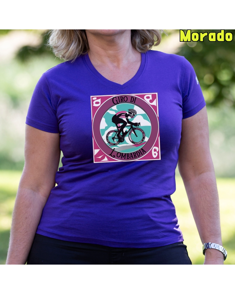 Camiseta Mujer Manga Corta - Giro Di Lombardia