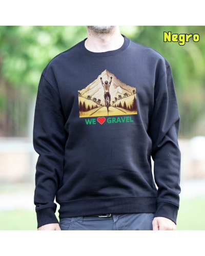 Sudadera Unisex WE LOVE GRAVEL La Kamiseta K Buskas