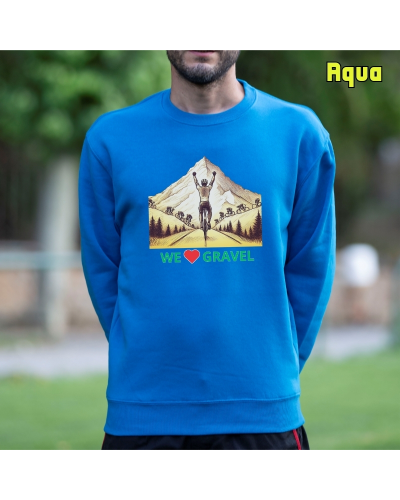 Sudadera Unisex WE LOVE GRAVEL La Kamiseta K Buskas