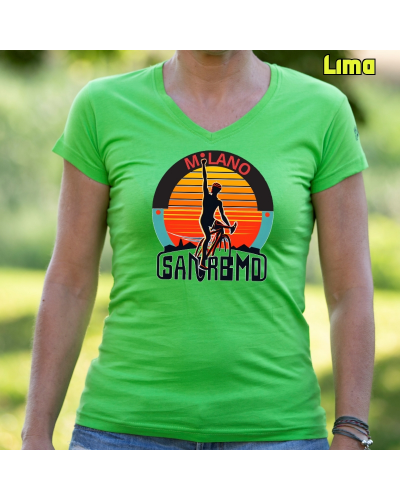 Milano San Remo - Camiseta Mujer Manga Corta