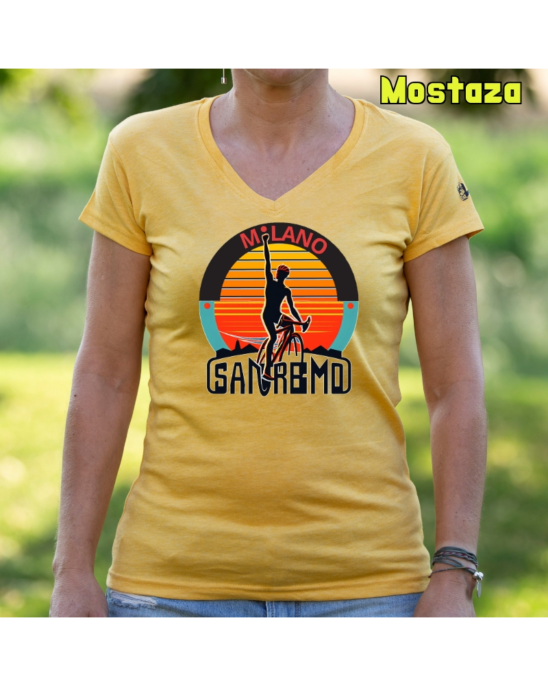 Camiseta Mujer Manga Corta - Milano San Remo