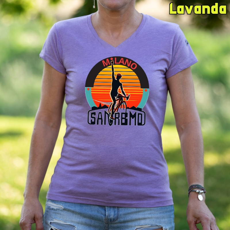 Milano San Remo - Camiseta Mujer Manga Corta