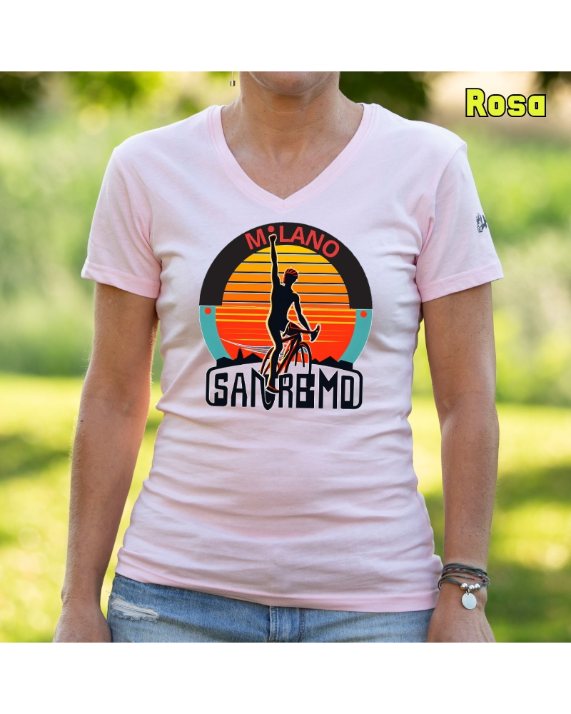 Camiseta Mujer Manga Corta - Milano San Remo