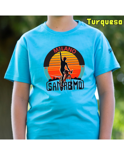 Camiseta Niño - Camiseta niÃ±o MILANO SAN REMO - manga corta
