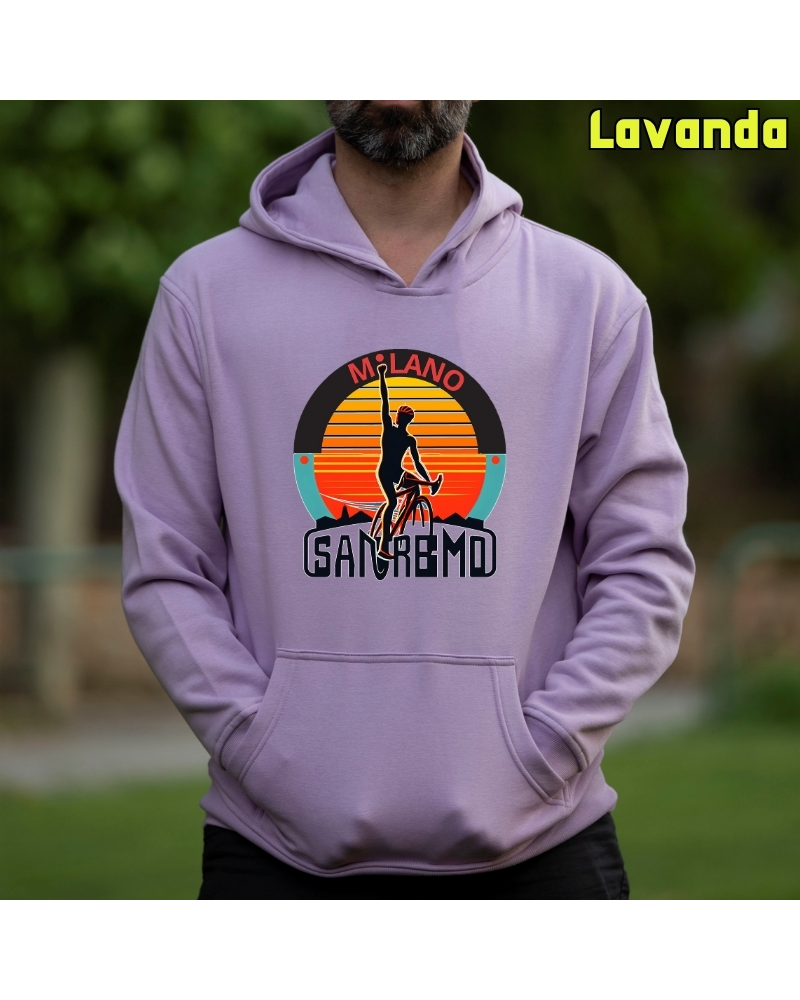 Sudadera hombre con capucha MILANO SAN REMO – La Kamiseta K Buskas