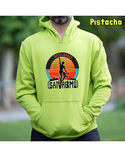 Sudadera hombre con capucha MILANO SAN REMO – La Kamiseta K Buskas