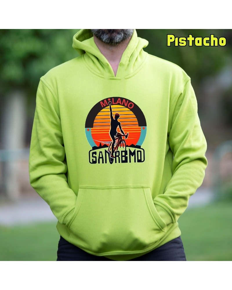 Sudadera hombre con capucha MILANO SAN REMO – La Kamiseta K Buskas