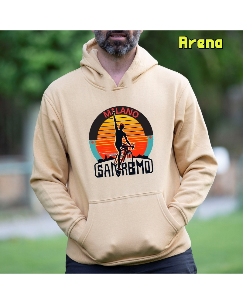 Sudadera hombre con capucha MILANO SAN REMO – La Kamiseta K Buskas
