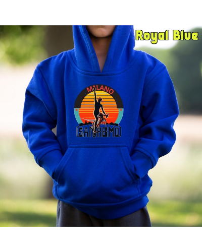 Sudadera niño con capucha MILANO SAN REMO  La Kamiseta K Buskas