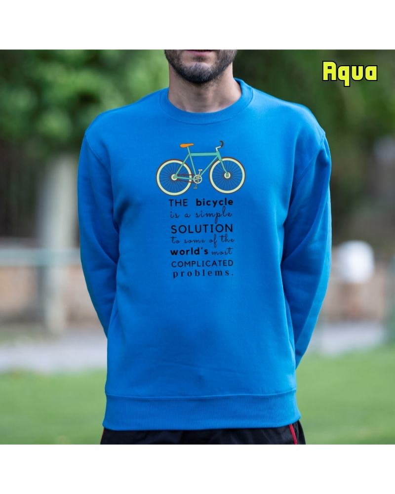 Bike The Solution - Sudadera Unisex