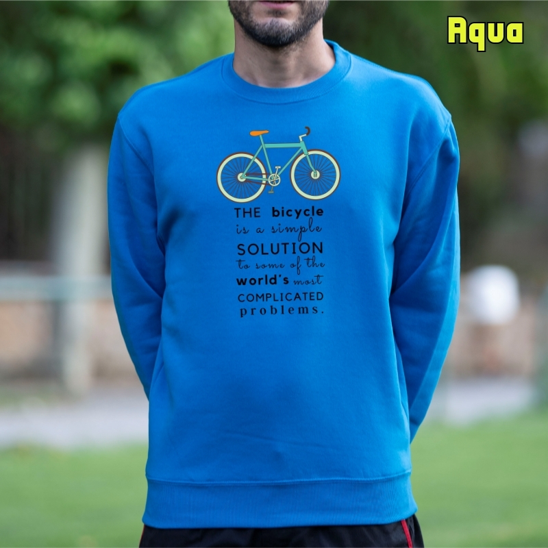 Bike The Solution - Sudadera Unisex