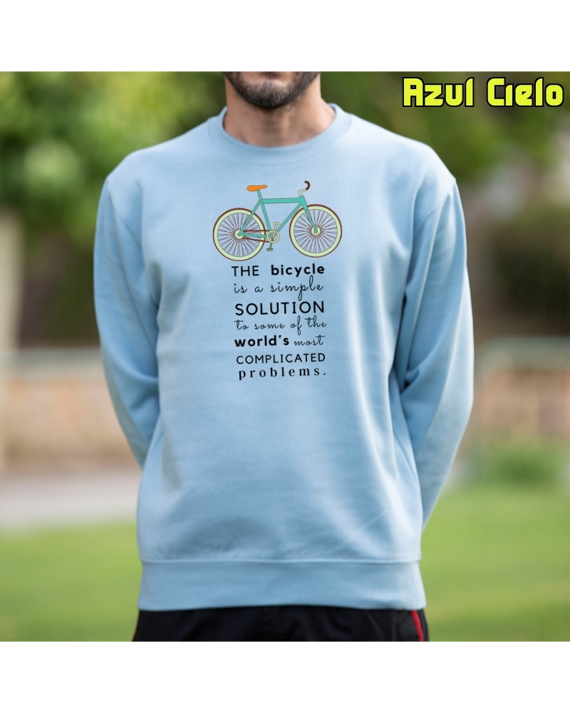 Bike The Solution - Sudadera Unisex